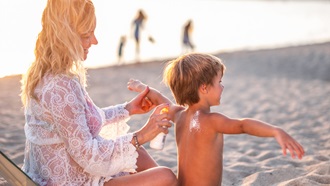 zonnecrème kinderen bescherming SPF50
